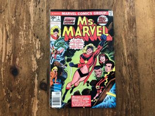 Ms.  Marvel 1 1st Appearance Of Carol Danvers As Ms Marvel Complete 1977 O