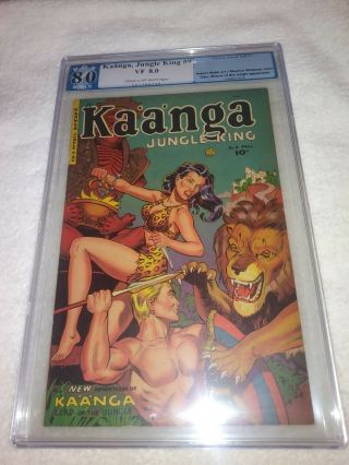 Kaanga Jungle King 9 Pgx 8.  0 (like Cgc) Rare In Gga