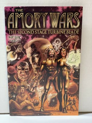 The Amory Wars Second Stage Turbine Blade Vol.  1 Coheed Cambria Hot Topic Comic