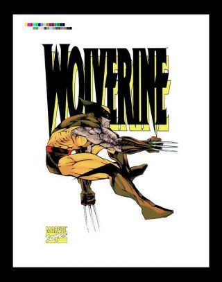 John Buscema Wolverine: Bloody Choices 1 Rare Production Art Cover