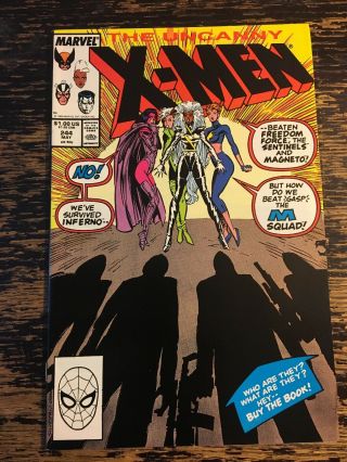 Uncanny X - Men 244 1st App Of Jubilee (marvel) Combine