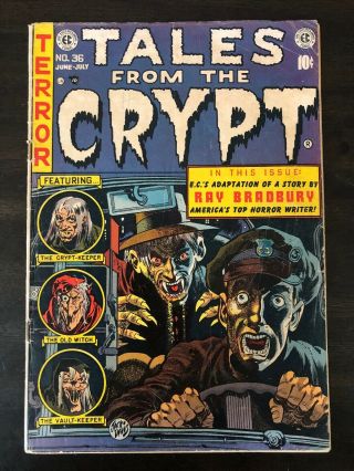 Tales From The Crypt 36 Ec Comics Gd/vg
