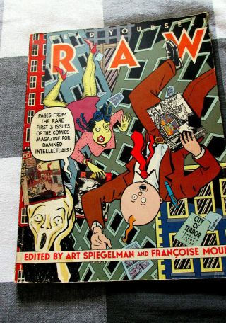 Raw 1 1987 Spiegelman And Mouly With Inserts Read Yourself Raw 1