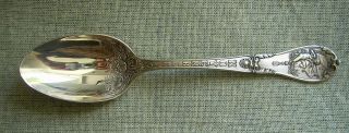 Early 20th Century Sterling Silver Souvenir Spoon Sagittarius,  November
