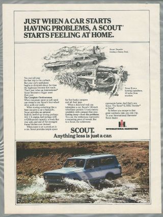 1979 International Harvester Scout Advertisement,  Ih Scout Ii Ssii