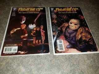 Friday The 13th How I Spent My Summer Vacation Comic Books Set Of 1 &2 Of 2