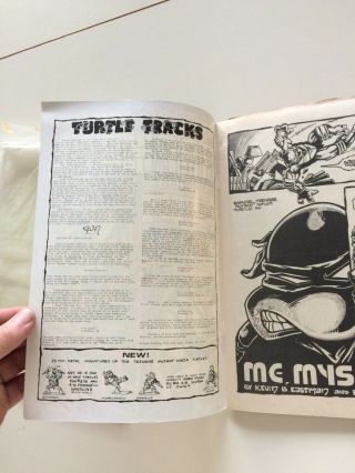 1985 Teenage Mutant Ninja Turtles 1 Raphael One - Issue Micro Series Mirage VG/FN 4