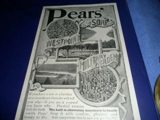 Usma West Point Vintage Add For Pears Soap Which Cadets To Wash Funny