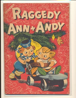 Raggedy Ann & Andy 7 Little Black Sambo,  Christmas Cover Vg/fine Cond.