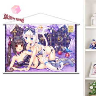 Anime Nekopara Chocolat Vanilla Scroll Home Poster Wall Decor Gift 41 56cm