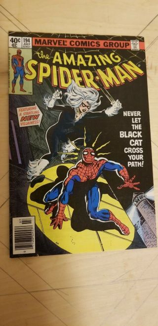 The Spider - Man 194 (jan 1980,  Marvel)