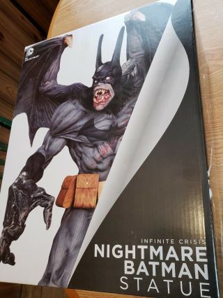 Infinite Crisis Nightmare Batman Statue Nib
