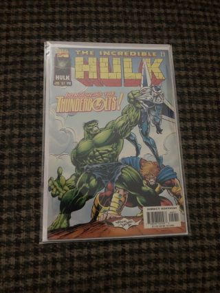 The Incredible Hulk 449 Marvel First Appearance Thunderbolts Comic Mcu Key 1997