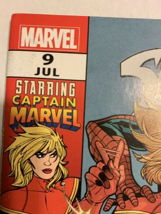 Avenging Spider - Man 9 (2012,  Marvel) 1st Carol Danvers as Captain Marvel,  F/VF - 5