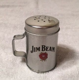 Single Jim Beam Salt Or Pepper Shaker Set Whiskey Seasoning Barware Kitchen