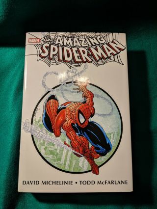 Spider - Man Omnibus David Michelinie Todd Mcfarlane Venom Light Damage