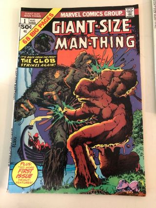 Giant - Size Man - Thing 1 - 5 (1974 - 5,  Marvel) FN, 2