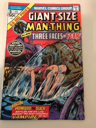 Giant - Size Man - Thing 1 - 5 (1974 - 5,  Marvel) FN, 6