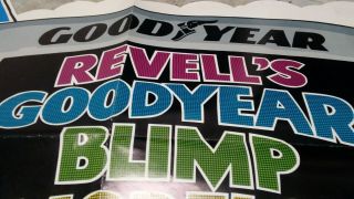 Revell 1977 Sign Blimp Goodyear Tires Store Display Model Kit Promo