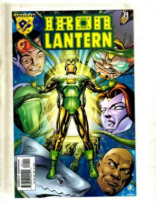 8 Comics Iron Lantern Jlx Lobo The Duck Magneto Spider - Boy Man Of War,  More Gk12