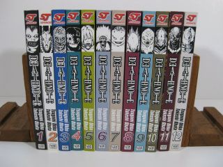 Shonen Jump Advanced Manga Death Note Complete Series Tsugumi Ohba Vols.  1 - - 12