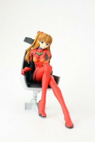 Evangelion Premium Figure Shikinami Asuka " Girl With Chair " Figure Sega