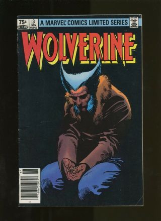 Wolverine (v.  1) 3 Fn 5.  5 1 Book (1982 Marvel) Chris Claremont Frank Miller