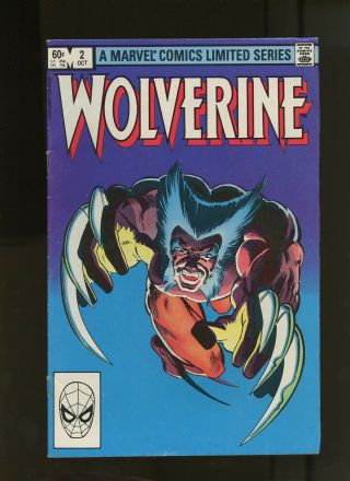 Wolverine (v.  1) 2 Vg,  4.  5 1 Book (1982) 1st Full App Yukio Frank Miller