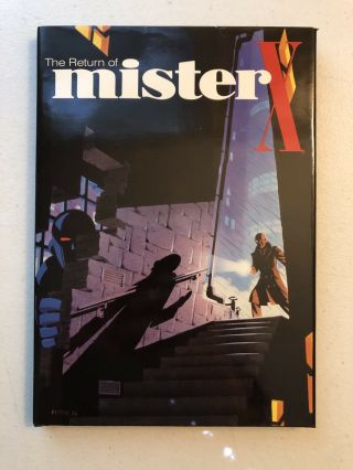 Return Of Mister X Comic Hardcover Hc Signed Motter & Hernandez W/print