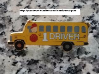 Mcdonald´s Bus Autobus Scolaire Yellow