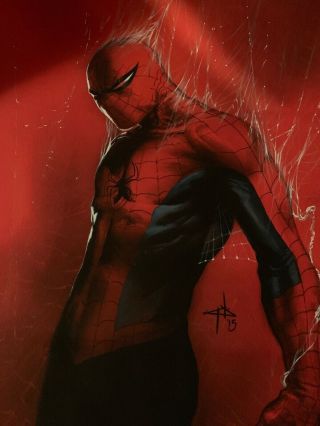 The Spider - Man 800 Variant By Gabriele Dell’otto 97/100 Giclee Print