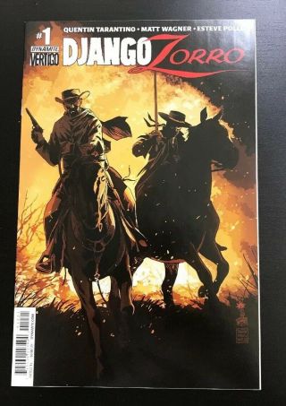 Django Zorro 1 Quentin Tarantino Unchained Soon To Be A Film Key Book Htf