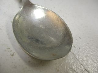 Vintage Sterling Silver Bunny Rabbit Baby Child Spoon 5