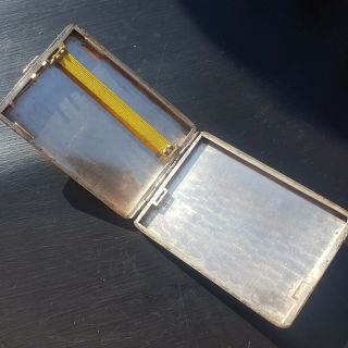 Art Deco Silver Plated Cigarette Box 3