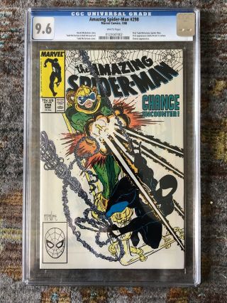 The Spider - Man 298 Cgc 9.  6 (mar 1988,  Marvel) Key Todd Mcfarlane