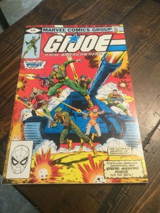 G.  I.  Joe,  A Real American Hero 1 (jun 1982,  Marvel) Comic Book