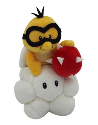 Real Little Buddy Mario All Star 1448 Lakitu / Jyugemu Stuffed Plush