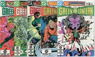 Green Lantern 161 - 170 Complete Run Avg.  Nm 9.  4 Dc 1983