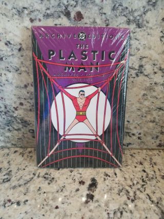 Dc Archive Editions: Plastic Man,  Volume 7,  1st Ed,  Still In Shrinkwrap
