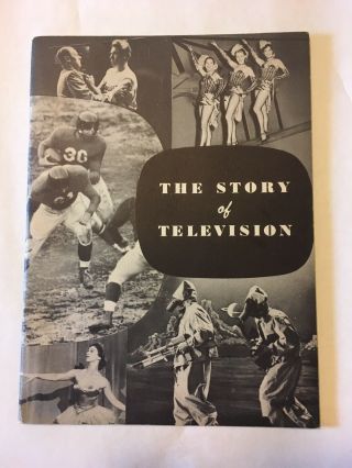 The Story Of Television.  1953 By Allen B.  Du Mont.