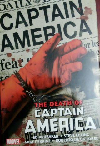 Death Of Captain America Omnibus Hard Cover (corners) Brubaker | Marvel