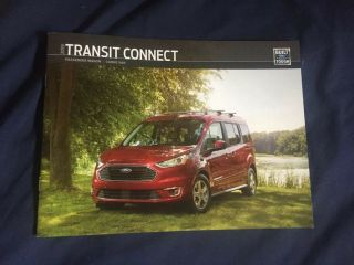 2019 Ford All Transit Connect Van Color Brochure Prospekt