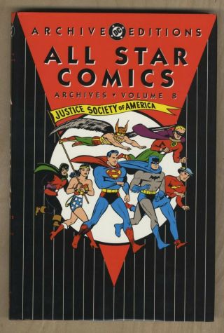 Dc Archive Editions All Star Comics Hc (dc) 8 True 1st Edition 2002 Nm
