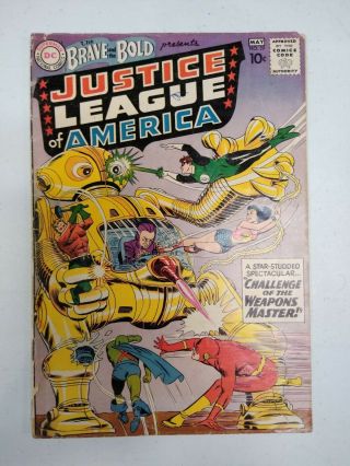 Brave & Bold 29 - 2nd Appearance Justice League Of America Lower Grade