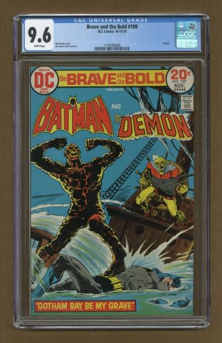 Brave And The Bold (1st Series Dc) 109 1973 Cgc 9.  6 1554560006