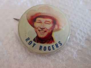 1953 Roy Rogers Pinback Post 