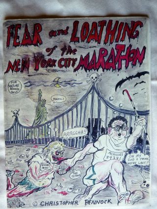 Christopher Pennock Signed Fear And Loathing Of The York City Marathon