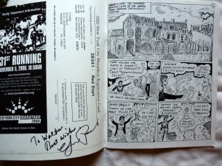 CHRISTOPHER PENNOCK Signed FEAR And LOATHING Of The YORK CITY MARATHON 3
