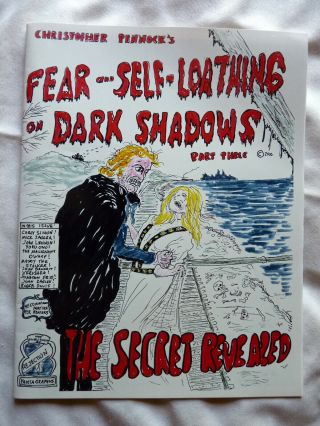 Christopher Pennock Signed Fear And Self - Loathing On Dark Shadows Graphic Novel