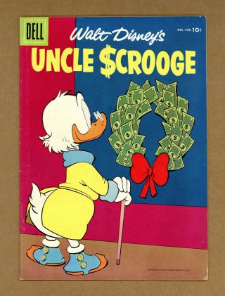 Uncle Scrooge (dell/gold Key/gladstone/gemstone) 16 1957 Vg,  4.  5